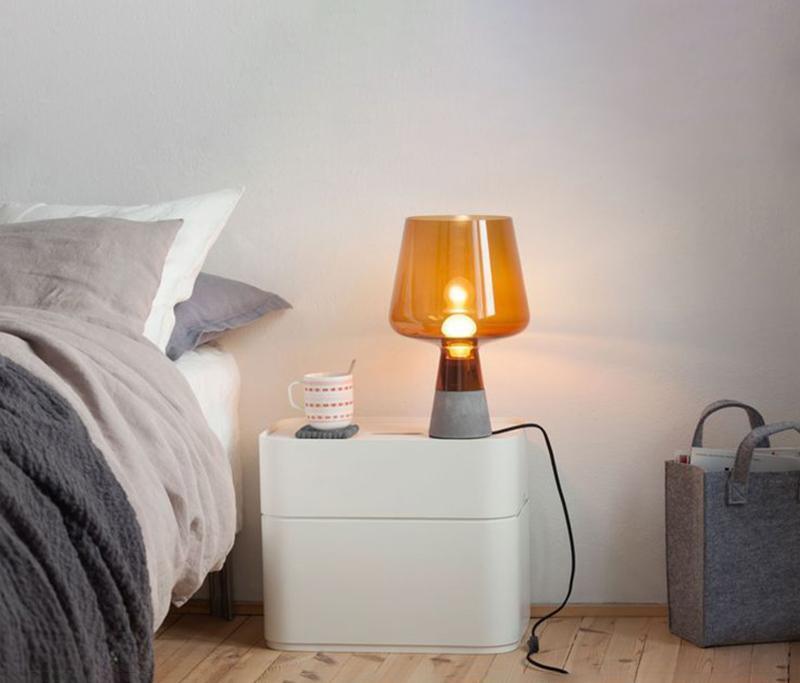 Leimu Glass Table Lamp