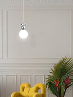Laila Mini Pendant Light – Modern Acrylic & Metal Hanging Lamp for Bedroom, Dining, Kitchen
