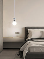 Laila Mini Pendant Light – Modern Acrylic & Metal Hanging Lamp for Bedroom, Dining, Kitchen