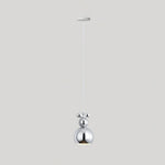 Laila Mini Pendant Light – Modern Acrylic & Metal Hanging Lamp for Bedroom, Dining, Kitchen