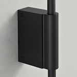 Leon Linear LED Wall Sconce in Black for Modern Interiors