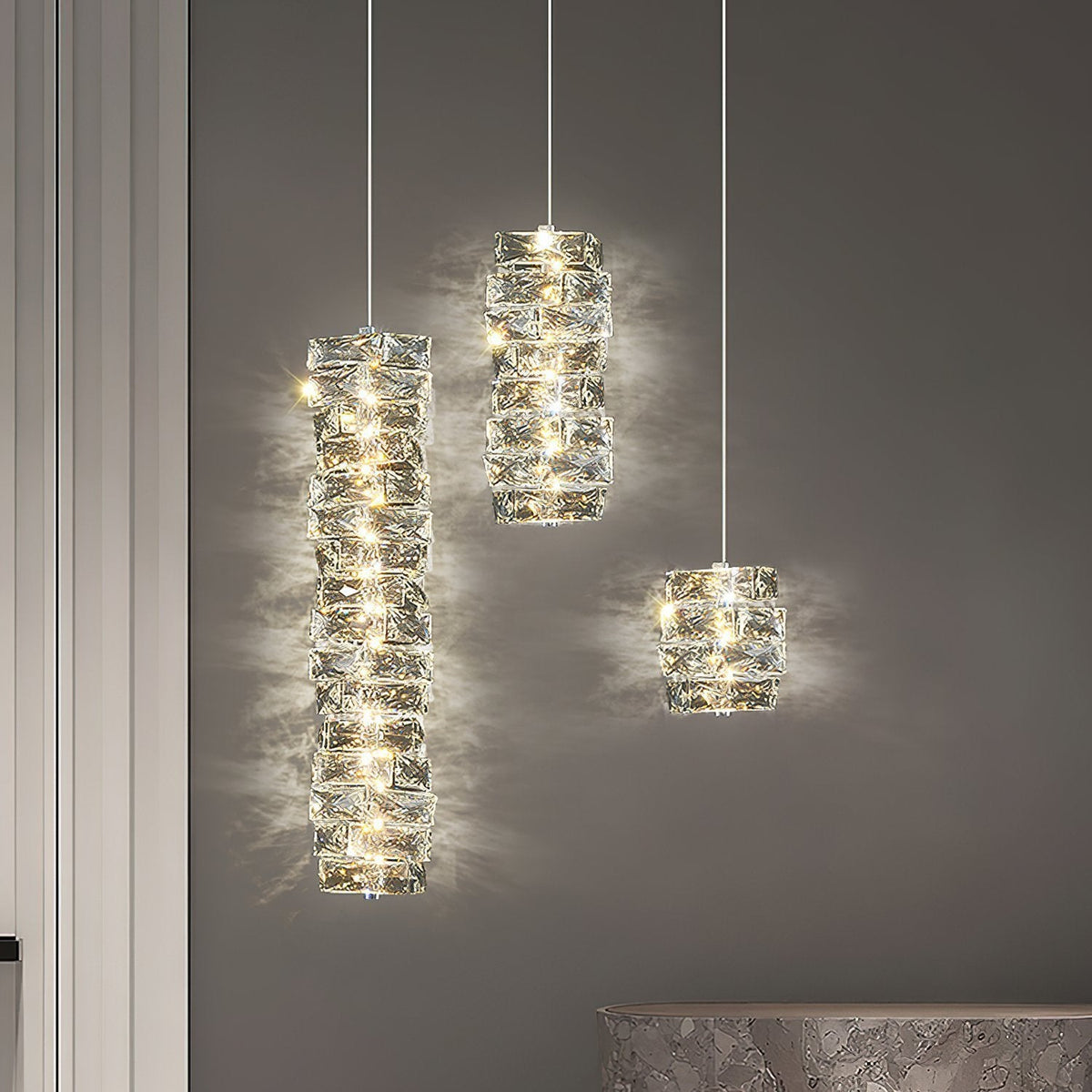 Leuchten Crystal Pendant Light