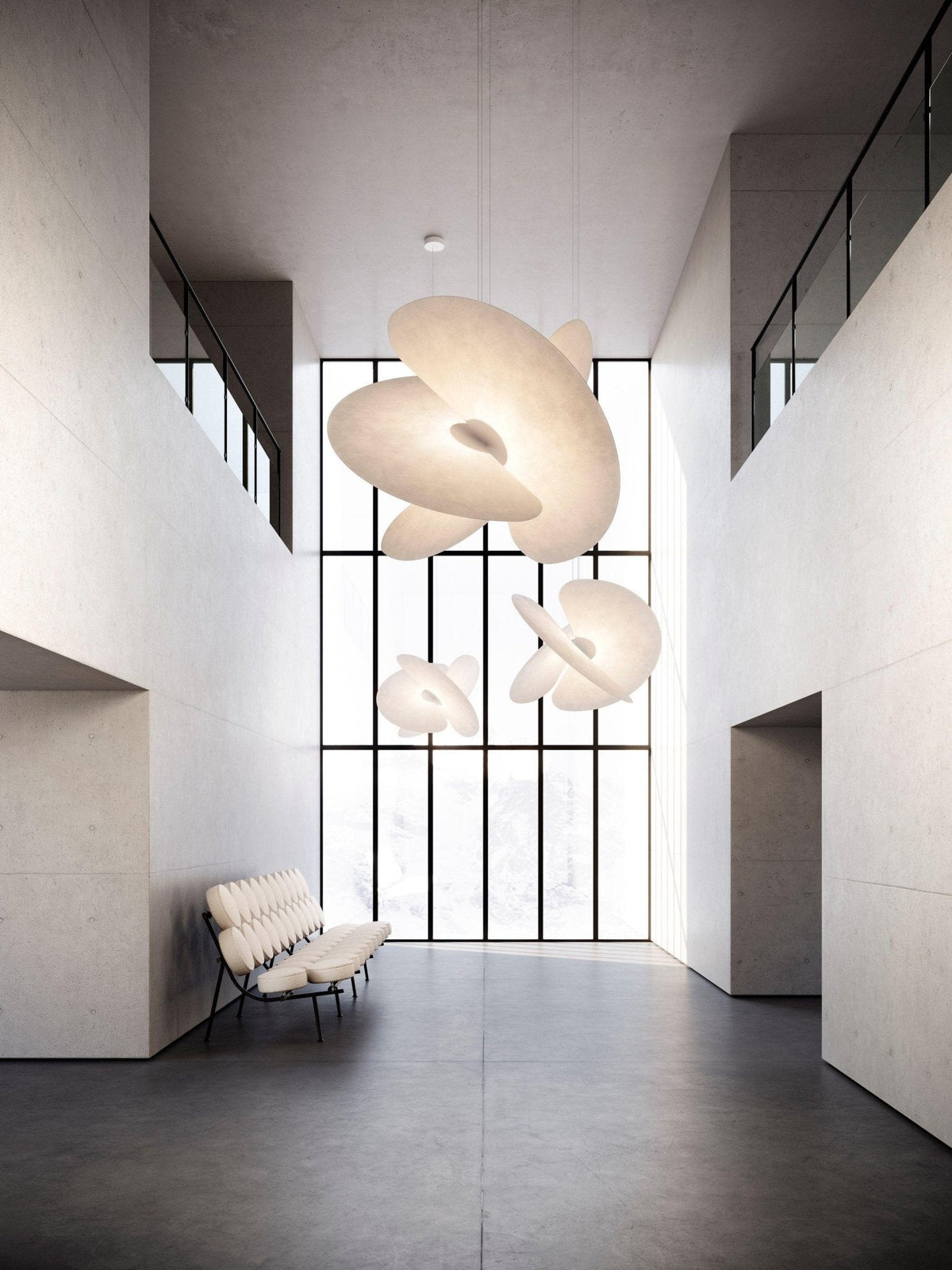 Modern Sail Pendant Light – Minimalist LED Ceiling Lamp for Dining Room & Living Room