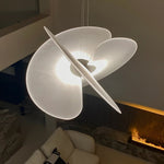 Modern Sail Pendant Light – Minimalist LED Ceiling Lamp for Dining Room & Living Room
