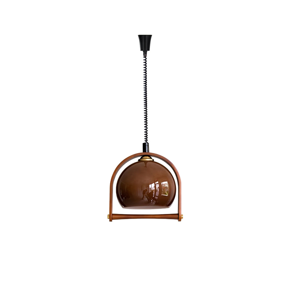 Levitation Dijkstra Pendant Light – Modern Wood & Glass Hanging Lamp for Dining Room, Kitchen Island, Bedroom