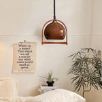 Levitation Dijkstra Pendant Light – Modern Wood & Glass Hanging Lamp for Dining Room, Kitchen Island, Bedroom