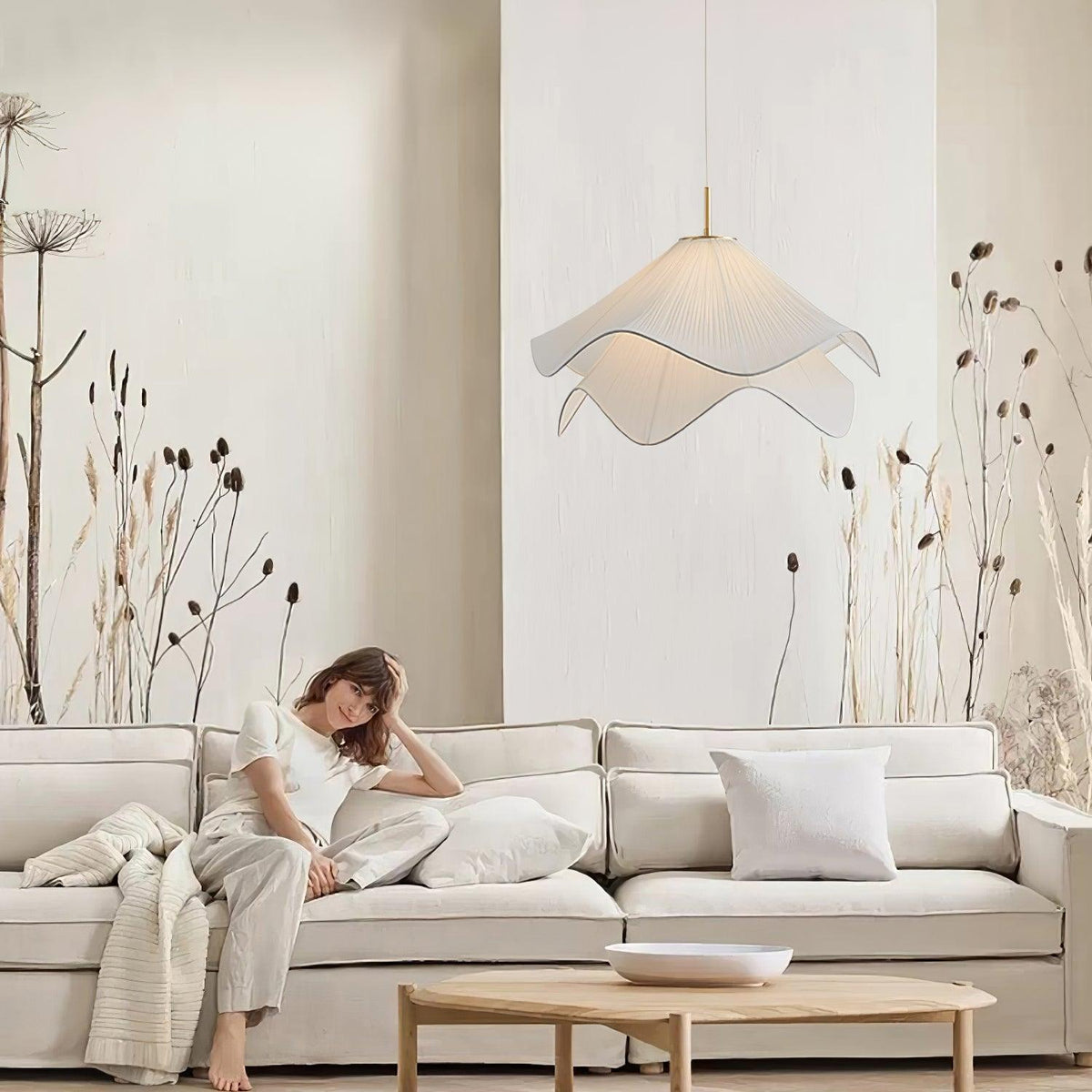 Ethereal Bloom Pendant Light - ailampplus