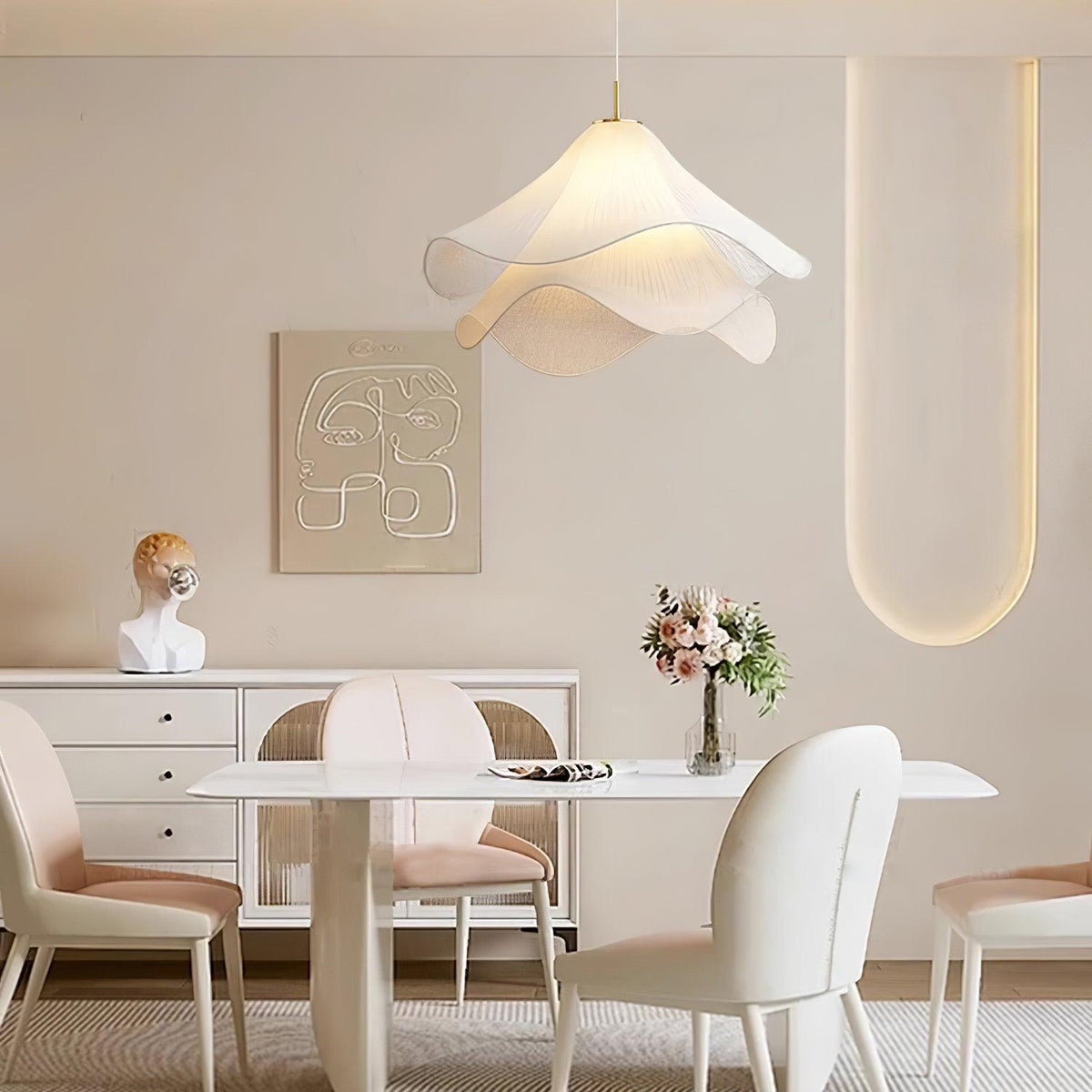 Ethereal Bloom Pendant Light - ailampplus