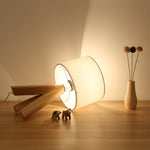 Lifland Solid Wood Table Lamp