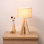 Lifland Solid Wood Table Lamp