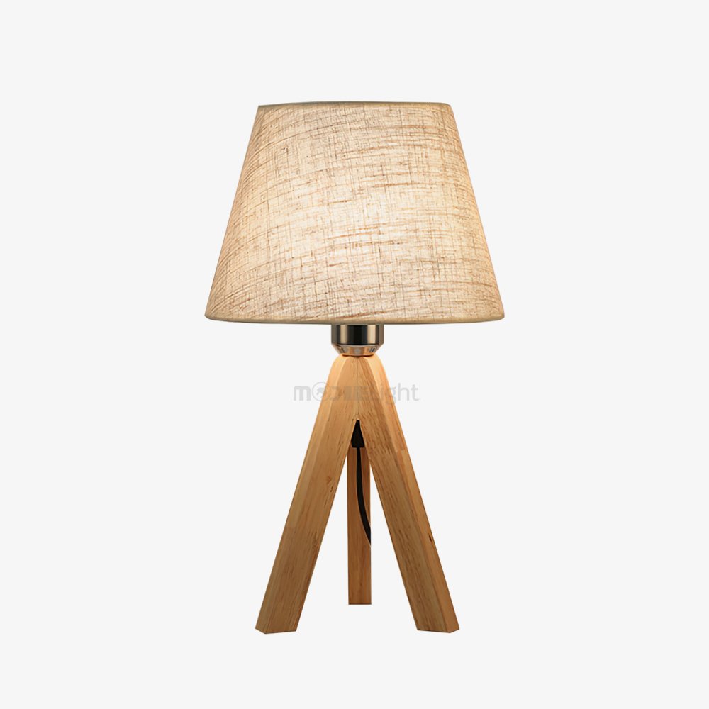 Lifland Solid Wood Table Lamp