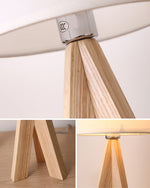 Lifland Solid Wood Table Lamp