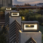 Light Cube Outdoor Post Light