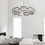 Light Luxury Geometric Chandelier
