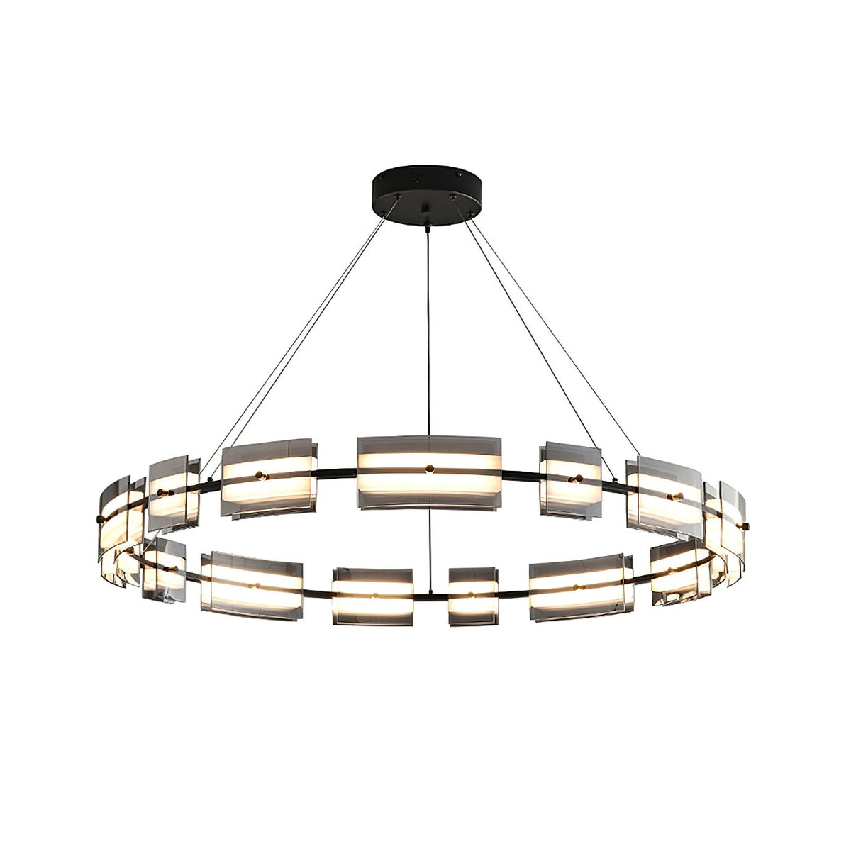 Light Luxury Geometric Chandelier