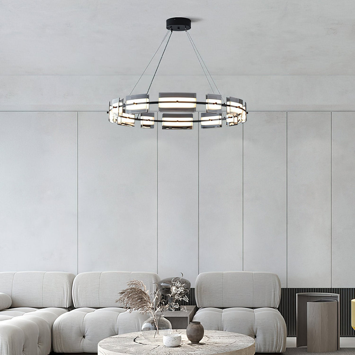 Light Luxury Geometric Chandelier