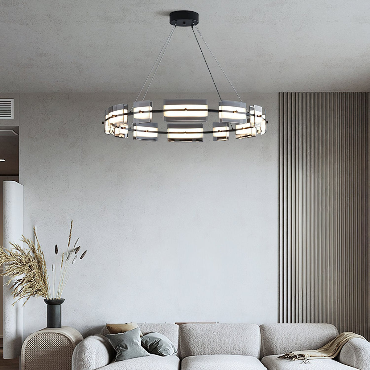 Light Luxury Geometric Chandelier