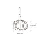 Spokes Cage Pendant Lamp