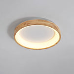 Ligna Square LED Ceiling Light in Wood and Acrylic