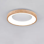 Ligna Square LED Ceiling Light in Wood and Acrylic