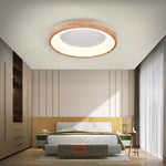 Ligna Square LED Ceiling Light in Wood and Acrylic