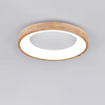 Ligna Square LED Ceiling Light in Wood and Acrylic