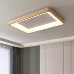 Ligna Square LED Ceiling Light in Wood and Acrylic