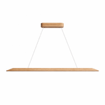 Lignis Linear Wood LED Pendant Light for Dining Room and Kitchen Island