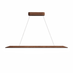 Lignis Linear Wood LED Pendant Light for Dining Room and Kitchen Island