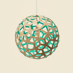 Ligno Sculptural Wood Pendant Light for Dining and Living Spaces