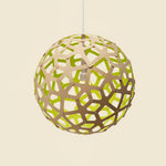 Ligno Sculptural Wood Pendant Light for Dining and Living Spaces
