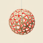 Ligno Sculptural Wood Pendant Light for Dining and Living Spaces