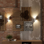 Lila Wall Sconce – Modern Ribbon LED Wall Light in Black & Gold