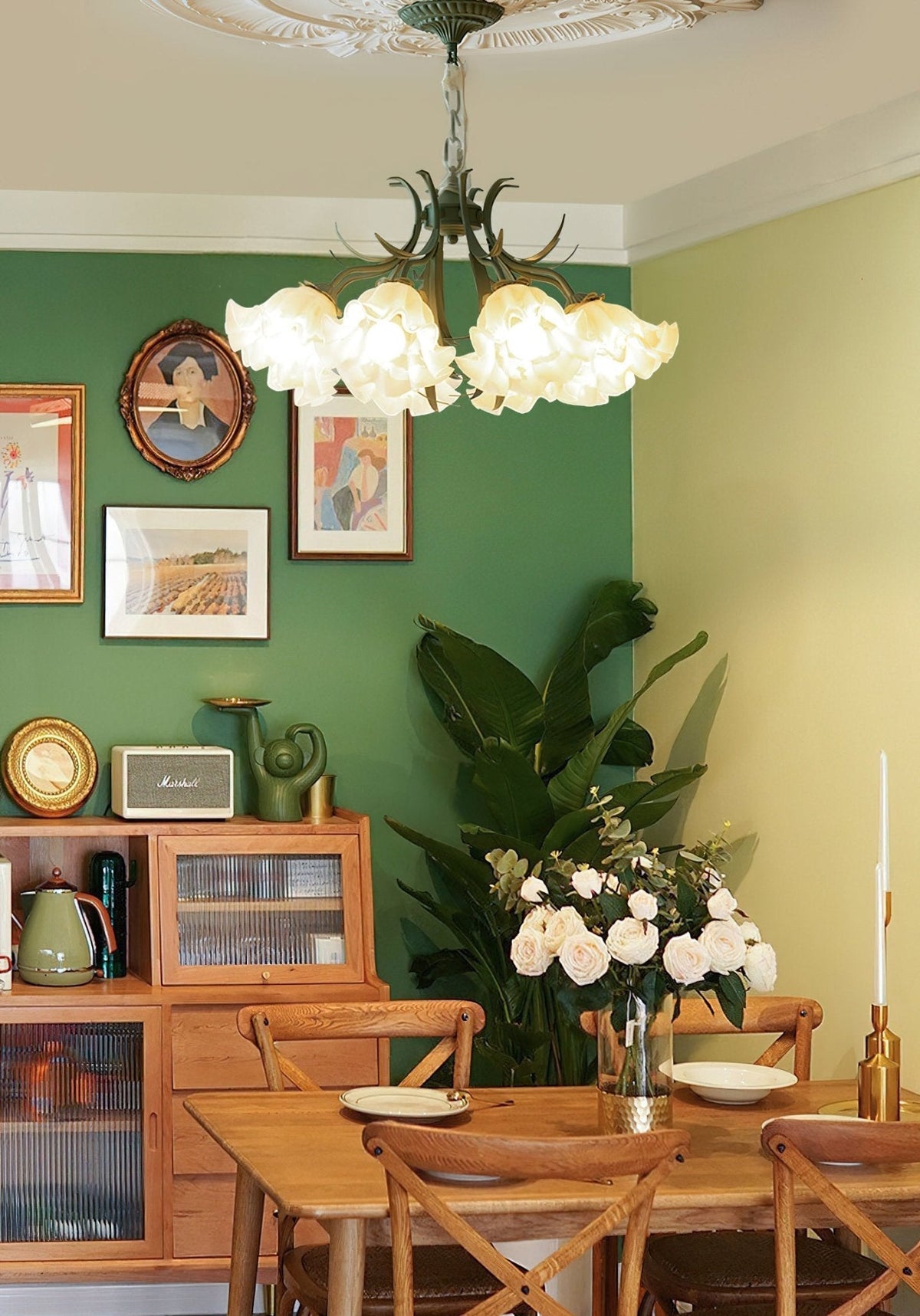 Lily Of The Valley Flower Chandelier