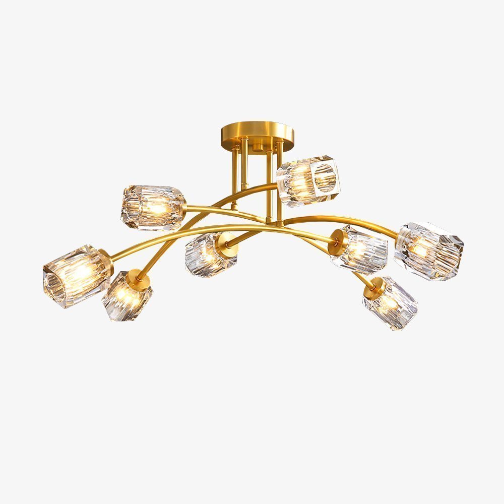 Lindby Crystal Ceiling Light
