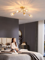Lindby Crystal Ceiling Light