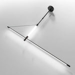 Linea Axis Modern Linear LED Pendant Light for Kitchen Island