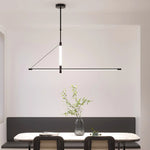 Linea Axis Modern Linear LED Pendant Light for Kitchen Island