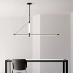 Linea Axis Modern Linear LED Pendant Light for Kitchen Island