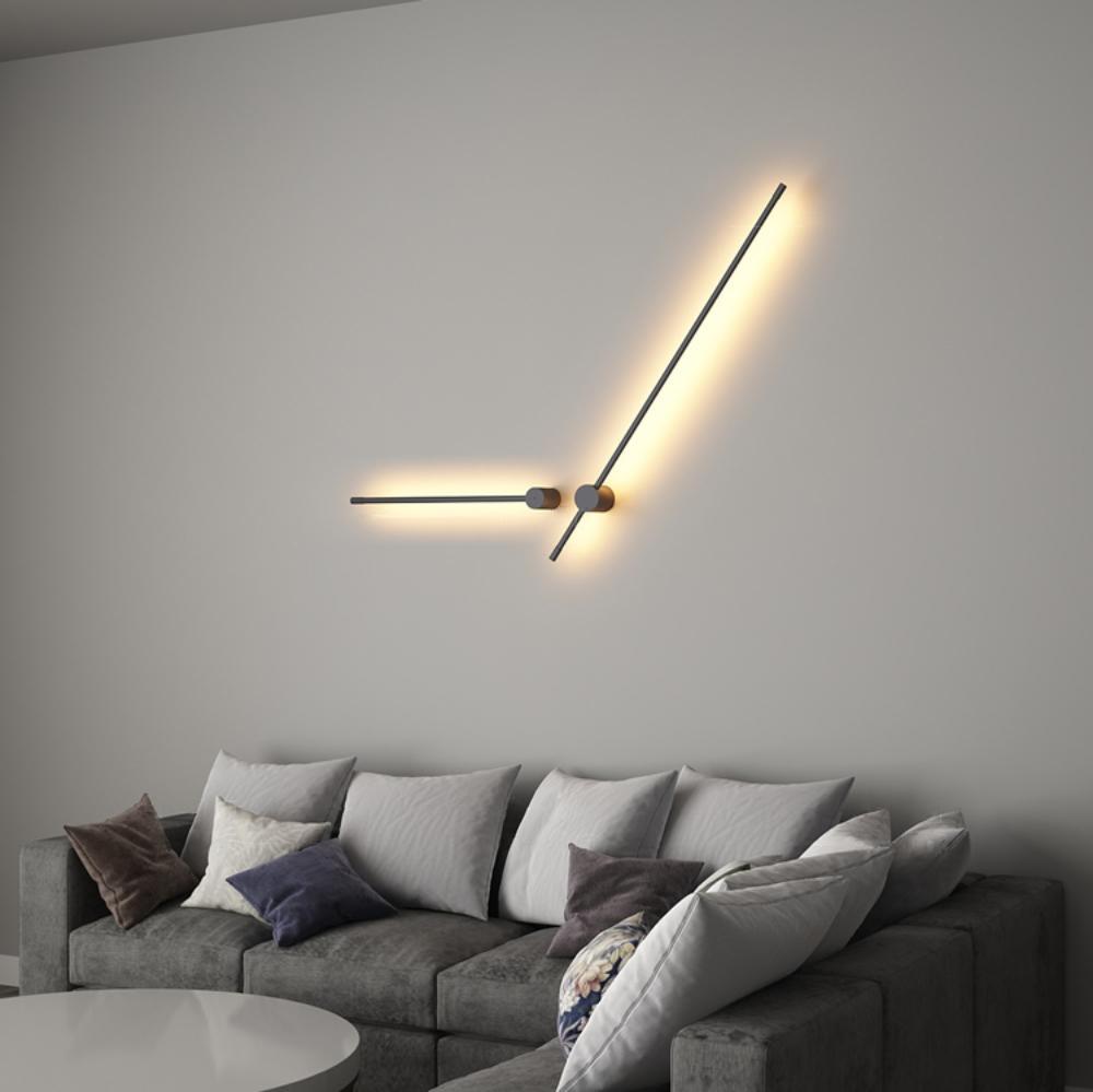 Linear LED Rechargeable Wall Sconce – Modern Minimalist Ambient Lighting