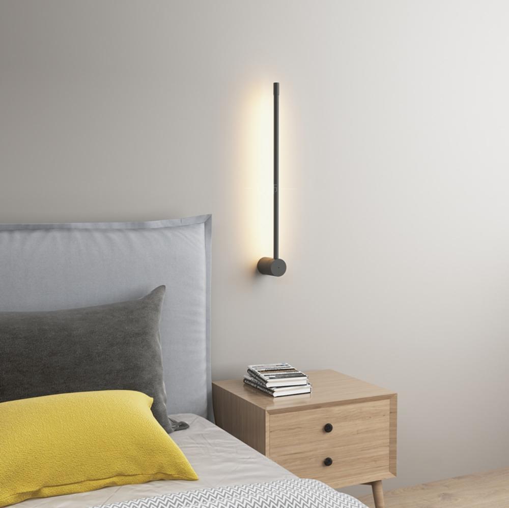 Linear LED Rechargeable Wall Sconce – Modern Minimalist Ambient Lighting