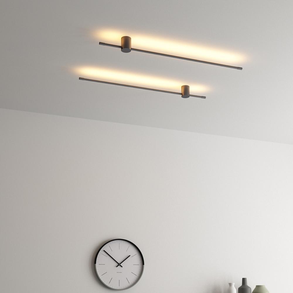 Linear LED Rechargeable Wall Sconce – Modern Minimalist Ambient Lighting