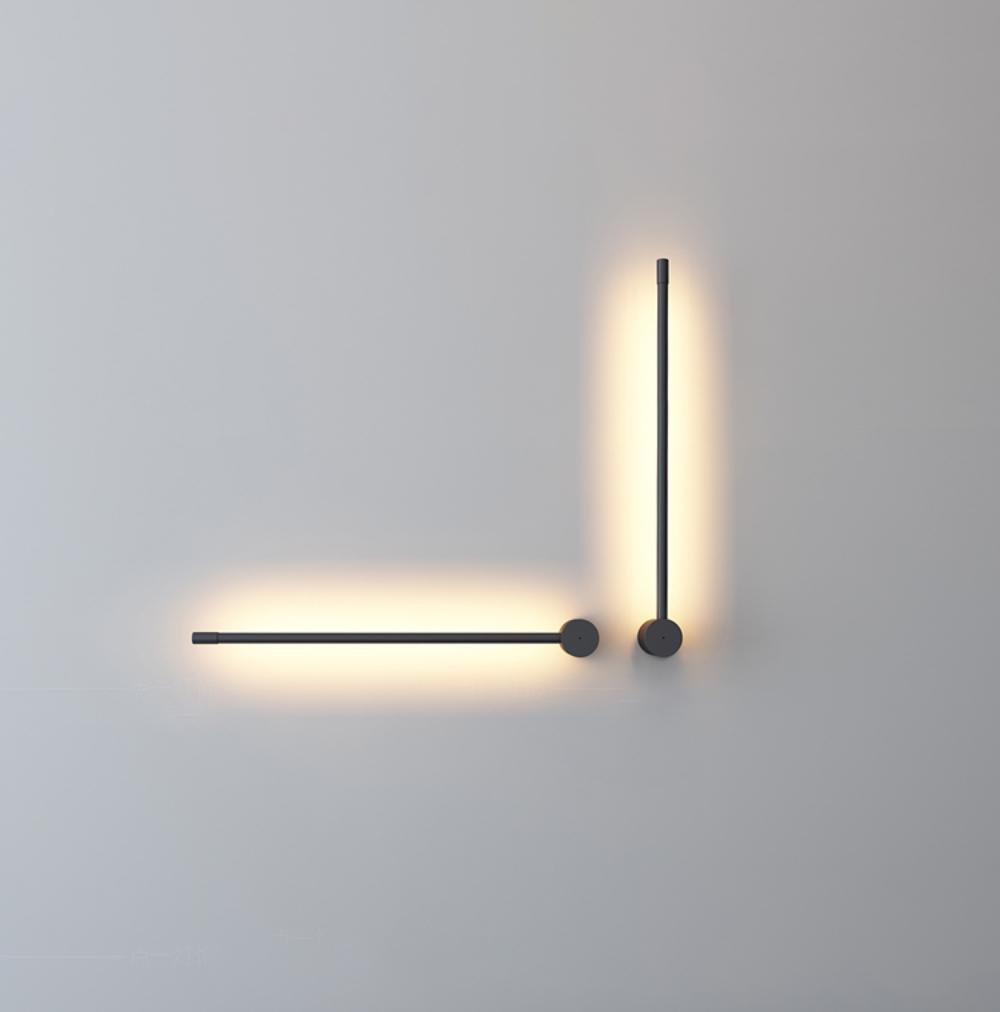 Linear LED Rechargeable Wall Sconce – Modern Minimalist Ambient Lighting