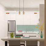 Linear Changhong Chandelier