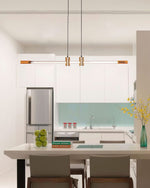 Linear Changhong Chandelier