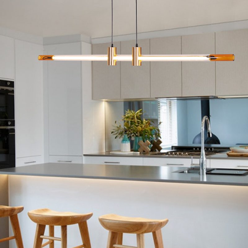 Linear Changhong Chandelier