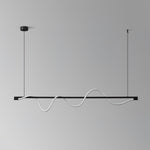 Linear Curve Island Chandelier