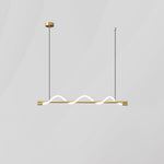 Linear Curve Island Chandelier