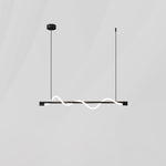 Linear Curve Island Chandelier