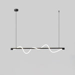 Linear Curve Island Chandelier
